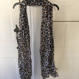 Leopard Print Scarf
